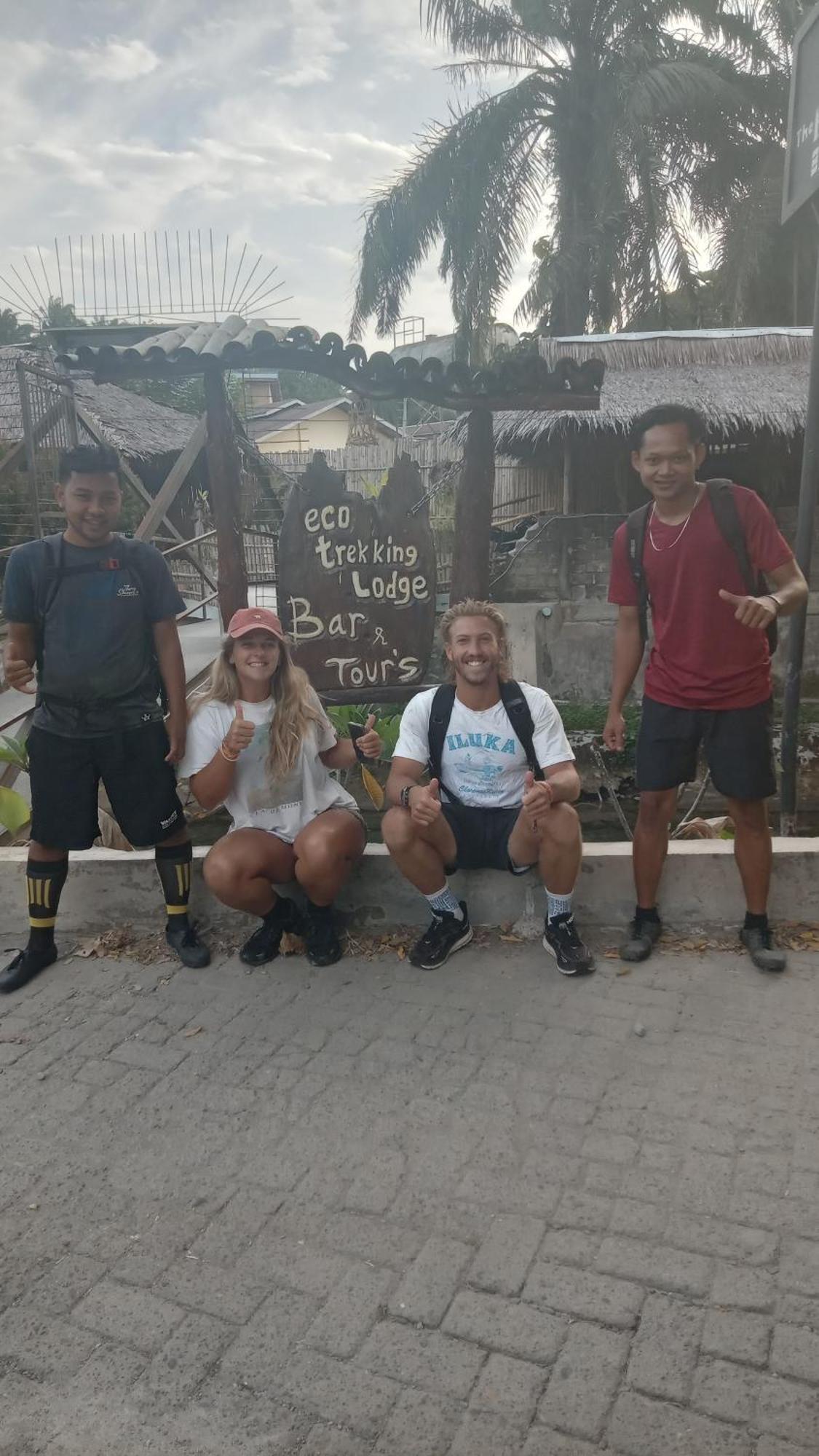 Eco Trekking Lodge, Bar & Jungle Tour'S Bukit Lawang Luaran gambar